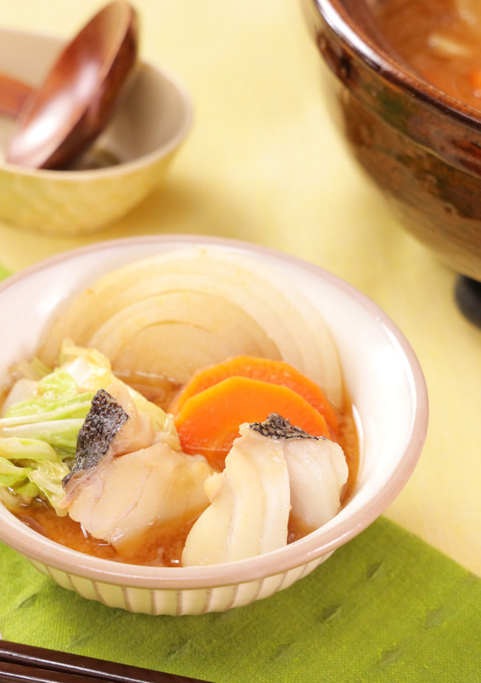 濃厚！たらと白菜のしょうがみそ鍋-レシピのメイン写真