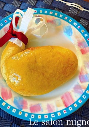 クリスマスチキンパン-レシピのメイン写真