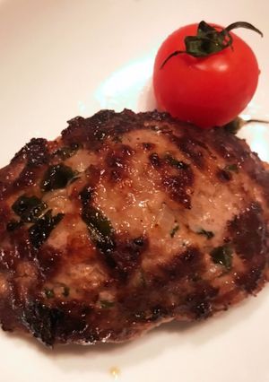 わかめハンバーグ-レシピのメイン写真