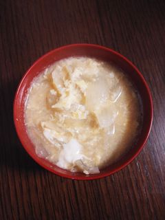 簡単☆かき玉とたまねぎの味噌汁☆-レシピのメイン写真