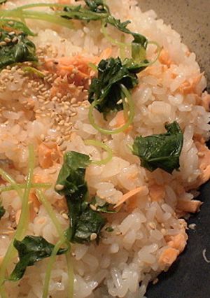 *お花見・お弁当に*鮭おこわ*-レシピのメイン写真