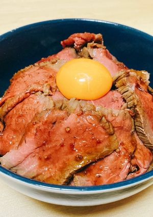 簡単絶品！炊飯器deローストビーフ！-レシピのメイン写真
