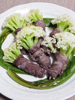 カリフローレの牛肉巻き-レシピのメイン写真
