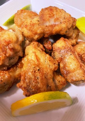 味付けこれだけ！アヒージョ唐揚げ♬-レシピのメイン写真