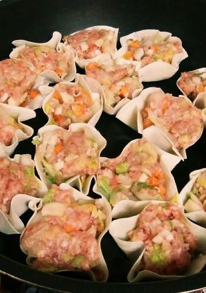 鶏シュウマイ♪-レシピのメイン写真