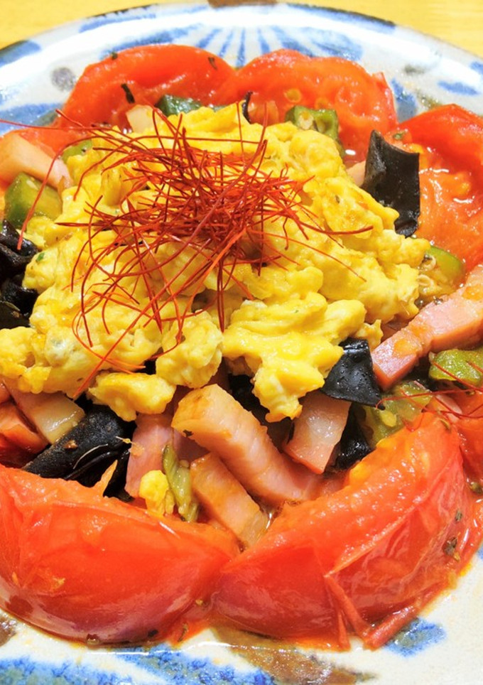 トマトと卵のトロトロ甘酢炒め◎簡単です-レシピのメイン写真