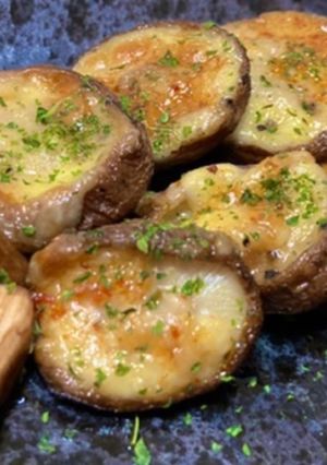 椎茸チーズ醤油焼き【簡単おつまみ】-レシピのメイン写真