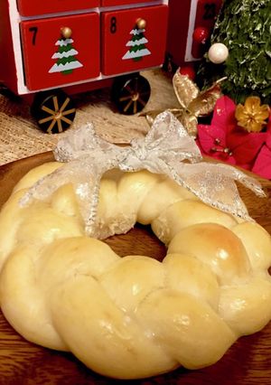クリスマスに☆リースパン-レシピのメイン写真