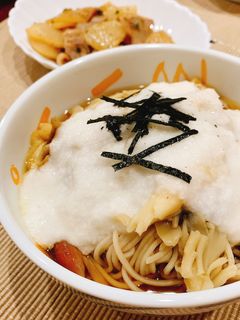 キノコが美味い!トロッとあんかけ蕎麦-レシピのメイン写真