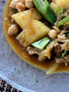 長芋と豚肉の味噌カレー煮-レシピのメイン写真