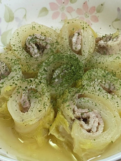 豚バラ肉の白菜ロール・コンソメ煮-レシピのメイン写真