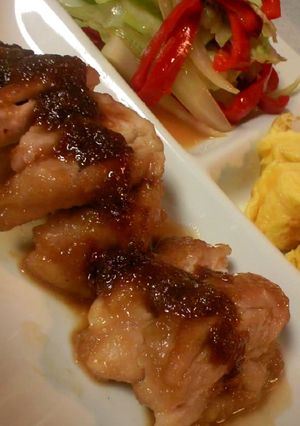 玉ねぎ醤油ダレで♪ジューシーチキン-レシピのメイン写真