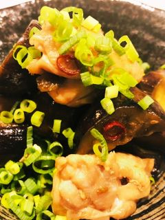 鶏肉とナスの甘辛煮☆-レシピのメイン写真