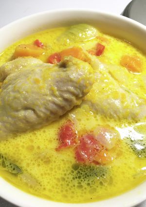 野菜たっぷり♪ 手羽先のクリーム煮-レシピのメイン写真