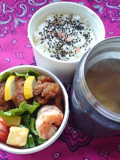 ❜20/12/8からあげ弁当-レシピのメイン写真