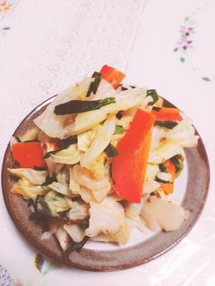 野菜のだし炒め-レシピのメイン写真
