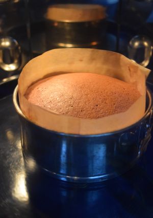 共立て法✿基本のスポンジケーキ(15㎝)-レシピのメイン写真