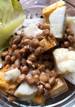 納豆とカリフラワーの混ぜご飯-レシピのメイン写真