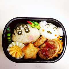 รูปของ クレヨンしんちゃん お弁当 キャラ弁