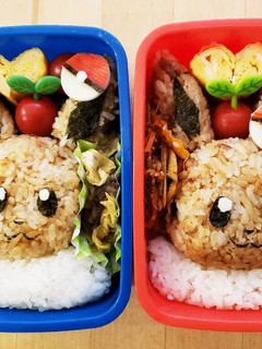 幼稚園のお弁当第74段!!イーブイ♪-レシピのメイン写真
