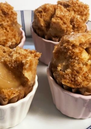 煮リンゴ大活躍！！煮リンゴ蒸しパン-レシピのメイン写真