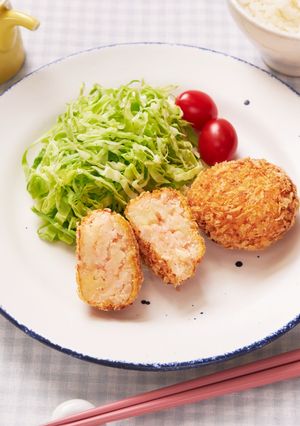 おかずにも!おつまみにも!明太子コロッケ-レシピのメイン写真