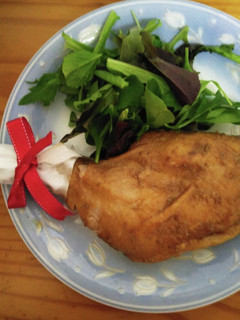 レンジで簡単♪骨付き和風ローストチキン♪-レシピのメイン写真