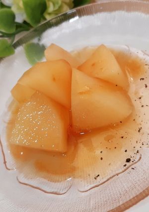シロップで作る甘酸っぱいカラメルソース-レシピのメイン写真