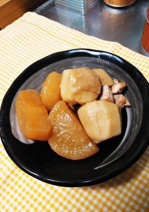 圧力鍋で！里芋と大根と鶏肉の煮物-レシピのメイン写真