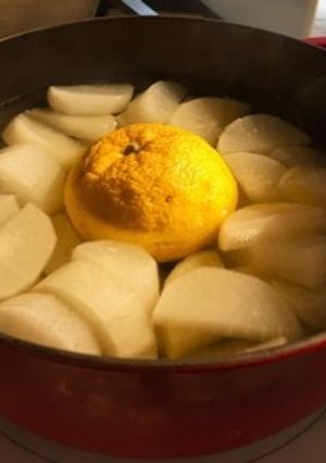 柚子風呂吹き大根-レシピのメイン写真