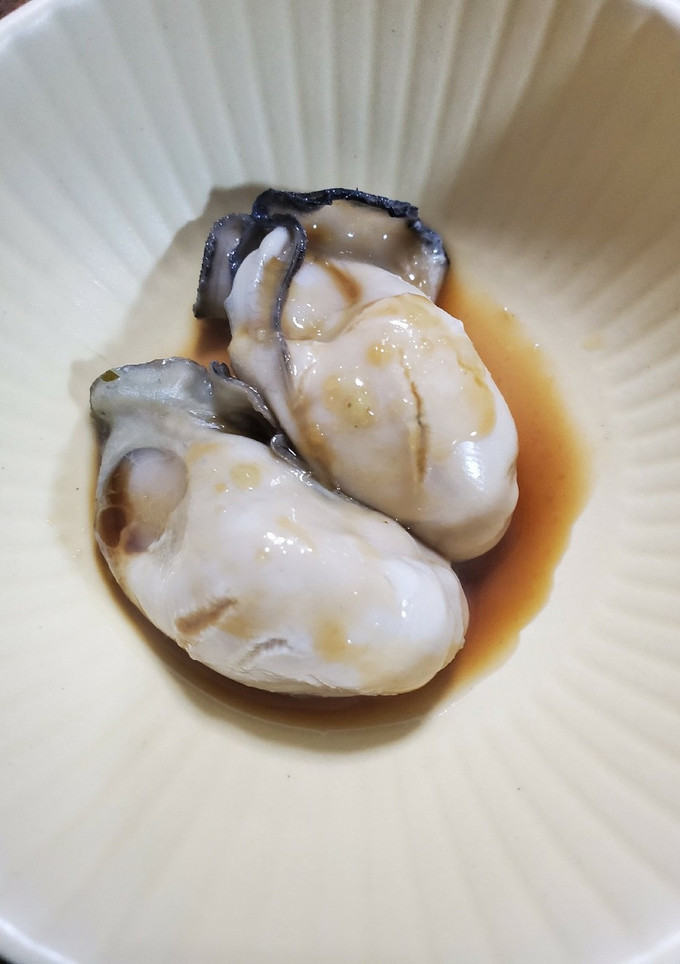 牡蠣の酒蒸し～わさび醤油～-レシピのメイン写真