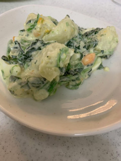 ほうれん草のポテトサラダ-レシピのメイン写真