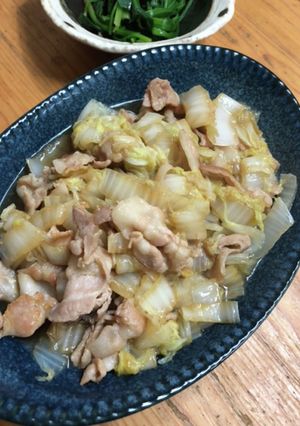 豚バラと白菜の旨味醤油の炒め煮-レシピのメイン写真