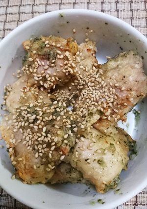 鶏肉の青じそペーストまみれ〜-レシピのメイン写真