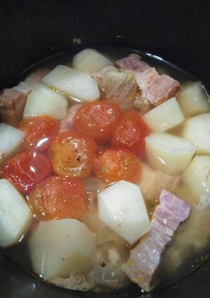 電気圧力鍋!冷凍ロールキャベツコンソメ味-レシピのメイン写真