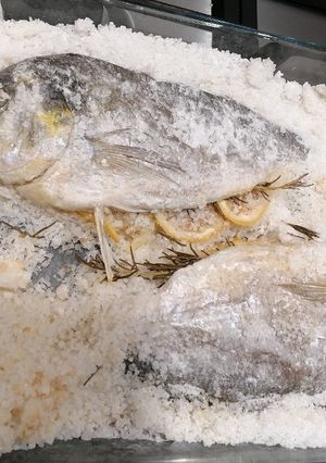 鯛の塩で蒸し焼き-レシピのメイン写真