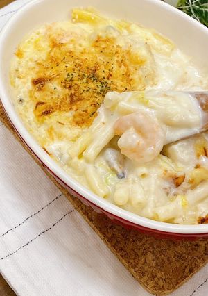 とろとろシーフードマカロニグラタン☆-レシピのメイン写真