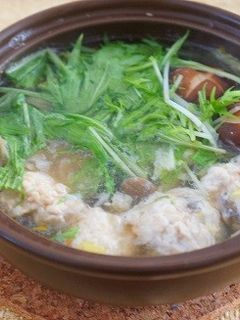 長芋入りふわふわ鶏団子のおろしゆず鍋-レシピのメイン写真