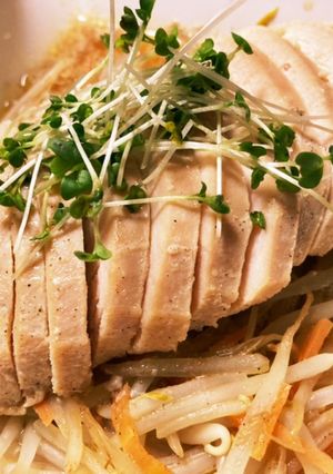 鶏胸肉のしっとりボイル-レシピのメイン写真