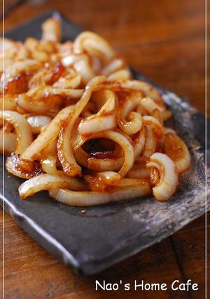 玉ねぎのカレーチーズ照り焼き-レシピのメイン写真