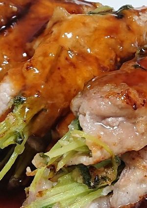 肉巻き豆苗-レシピのメイン写真