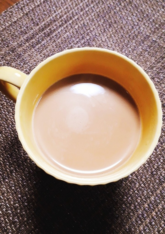 カフェオレで美肌を目指す(^-^)/-レシピのメイン写真