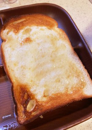 材料3つ！簡単！蜂蜜ミルクトースト♪-レシピのメイン写真