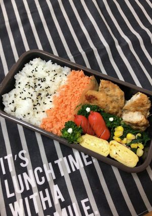 男子高校生弁当★107 つくね弁当-レシピのメイン写真