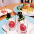 クリスマスの前菜に♪カプレーゼピンチョス