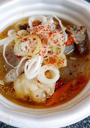 ❤️超簡単❤️牛すじと牛ホルモンの煮込み-レシピのメイン写真