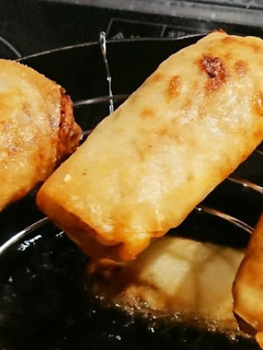 節約!もやしと挽き肉の春巻き-レシピのメイン写真