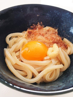 我が家の釜玉うどん♪-レシピのメイン写真