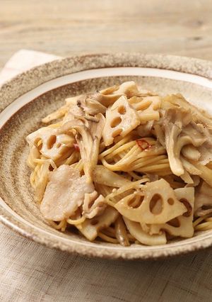 豚バラと根菜のきんぴら焼きそば-レシピのメイン写真
