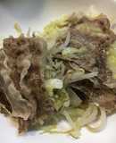 簡単♪お肉とキャベツの重ね蒸し